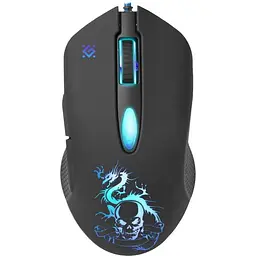 Миша Defender Sky Dragon з ігровою поверхнею GM-090L USB Black (52090)