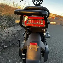 Електроскутер Двомісний Crosser CR4 (1200W, 72V/24Ah) Зелений - мініатюра 3