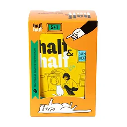 Вологий корм для кішок Half&Half з лососем в желе 5+1 (2700000040485) - мініатюра 3