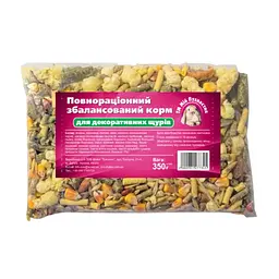 Повнораційний корм Мій Пухнастик для щурів 350 г