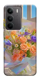 Чохол Demsky Яскравий букет для Realme C75