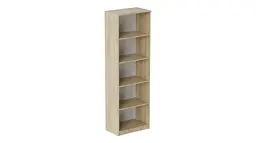 Шафа Анжело Ferrum-decor на 5 полиць 1900x600x380 ДСП Дуб Сонома 16 мм (FRD-104974)