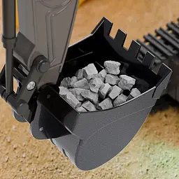 Екскаватор на радіокеруванні Y1803 Gray - мініатюра 2