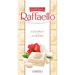 Шоколад білий Raffaello Coconut&Almond 90 г