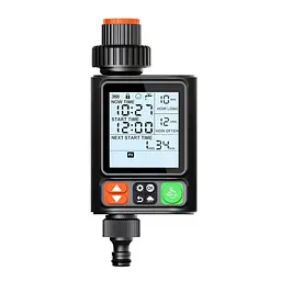 Програмований таймер подачі води XON WaterTimer X344 для поливу (XWTDCS312401B 3497) Чорний