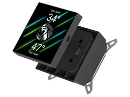 Водяне охолодження Gamemax Glacier 240 Black - мініатюра 8