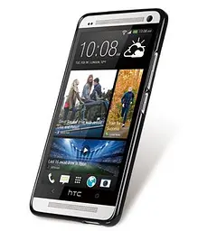 Чохол Melkco Poly Jacket TPU Case HTC One Max / T6 Black Mat Ver.2 (O2OMAXTULT2BKMT) + плівка - мініатюра 3