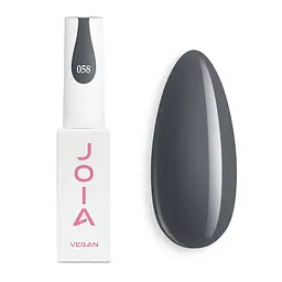 Гель-лак для нігтів сірий 058 емаль JOIA vegan 6 мл - мініатюра 1
