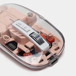 Бездротова мишка прозора комп'ютерна блютуз миша Wireless Mouse M133