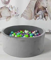Сухий басейн з кульками сірий - мініатюра 9