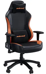Ігрове крісло Anda Seat Luna Size L Black/Orange (AD18-48-BO-PV)