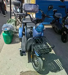 Електроскутер Триколісний Crosser TR1 (1500W, 72V, 24Ah) Синій - мініатюра 5