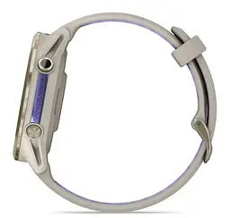 Смарт-годинник Garmin Forerunner 970 French Gray Soft Gold Titanium with French Gray/Translucent Indigo Silicone with Soft Gold Buckle (010-02969-62) - мініатюра 8