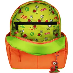Рюкзак дитячий Bagland Bob Snail Maxi салатово-помаранчевий 30x14x36 см - мініатюра 2