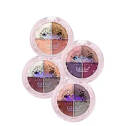 Набір палеток тіней 4 відтінки DoDo Autumn Eyeshadow Colorful D3287 (4 шт. в асортименті)