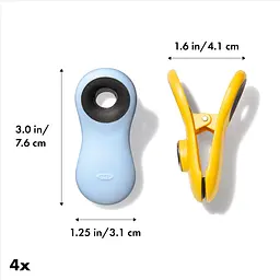 Набір магнітних затискачів Oxo Good Grips універсальний 4 шт. (13328400) - мініатюра 3