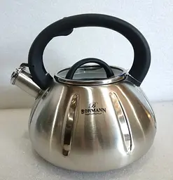 Чайник зі свистком Bohmann BH 9918 black - мініатюра 3