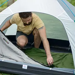 Спальник Naturehike LW180 (NH21MSD04) +15°C - правий - 205см - темно-зелений - мініатюра 4