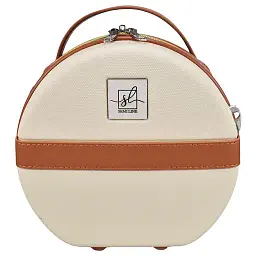 Бьюті-кейс Semi Line 5L Ecru/Brown (T5670-1) - мініатюра 4