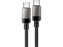Кабель Acefast C9-03 USB-C to USB-C 60W 1.2м Black (6974316282679)