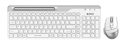 Комплект (Клавіатура та миша) A4Tech FB2535C Fstyler Wireless White (FB2535C (Icy White))