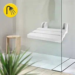 Сидіння для ванни та душу 4FIZJO відкидне, до 100 кг White (P-5905973406529) - мініатюра 7
