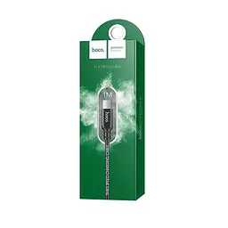 Кабель Hoco X14 Times speed Micro charging cable L-1 м Чорний - мініатюра 2