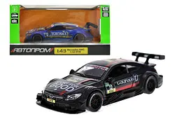 Іграшкова машинка гоночна Mercedes-AMG C 63 DTM 1:43 Автопром металева 4365/4366, 2 кольори, в коробці. 14,5х6,5х7см