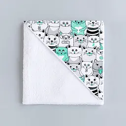 Багаторазова непромокаюча пелюшка 70х120 MINT CATS COSAS (4822052024423) - мініатюра 3