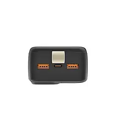 АКБ зовнішній універсальний Golf P53 30000mAh (PD20W+QC22.5W) чорний - мініатюра 2