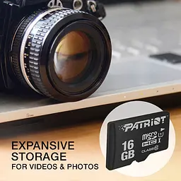 Карта пам'яті Patriot LX microSDHC 16GB UHS-I Class 10 (PSF16GMDC10) [113846] - мініатюра 4