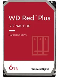 Накопичувач Western Digital HDD SATA 6.0TB Red Plus 5400rpm 256MB (60EFPX)