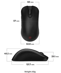 Миша Zowie ZA13‑DW Black (9H.N4RBE.A2E) - мініатюра 6