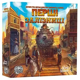 Настільна гра Lords of Boards Перші Залізниці (Pioneer Rails) (укр.) (LOB2318UA)