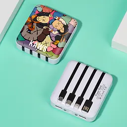УМБ павербанк Power Bank 10000 mAh LVR 017 Kaws №1 (17687) - мініатюра 2