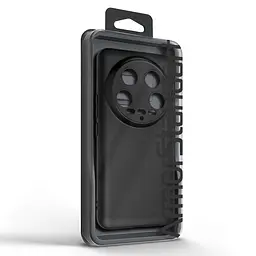 Чехол-накладка для смартфона Xiaomi 14 Ultra, противоударный, силиконовый, термополиуретановый (ТПУ), с защитой камеры и корпуса, черный, защита всего корпуса, ArmorStandart (ARM74114) - мініатюра 5