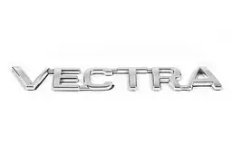 Емблема напис для Opel Vectra на скотчі Хром 150х18 мм 173.23 - мініатюра 2