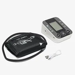 Тонометр автоматичний Good Idea Pressure BP-510 з голосовим оповіщенням з індикатором аритмії чорний - мініатюра 2