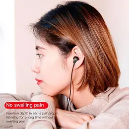 Навушники Baseus Encok H06 lateral in-ear Wired Earphone з чорним мікрофоном (NGH06-C01) - мініатюра 8