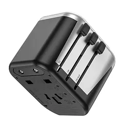 УЗП HOCO AC5 Level dual port universal conversion charger Чорний - мініатюра 3