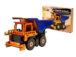Дерев'яний 3D конструктор Самоскид, Puzzleоk (Puz-00920), 96 дет.