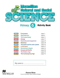 Macmillan Natural and Social Science. Level 6. Activity Book Pack - мініатюра 4