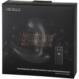 Масажер простати Nexus Ride Extreme Dual Motor Remote Control Prostate Vibrator Black - мініатюра 8