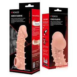Насадка на член Kokos Cock Sleeve CS 005, M - мініатюра 10