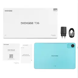 Планшет Doogee T36 12" 8ГБ, 256ГБ, LTE, 8800mAh Android, синій - мініатюра 2
