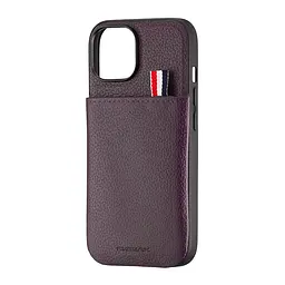 Чохол Jinduka Leather Pocket iPhone 15 Purple