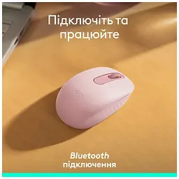 Мишка Logitech M196 Bluetooth Rose (910-007461) - мініатюра 6