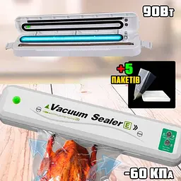 Вакууматор автоматичний Vacuum Kitchen Automatic SeaIer-E 90 Вт MIX 74859 - мініатюра 3