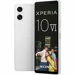 Смартфон Sony Xperia 10 VI 8/128GB White (1 SIM, без e-sim)