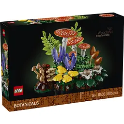 Конструктор LEGO Botanicals Лісові гриби (11505) - мініатюра 3